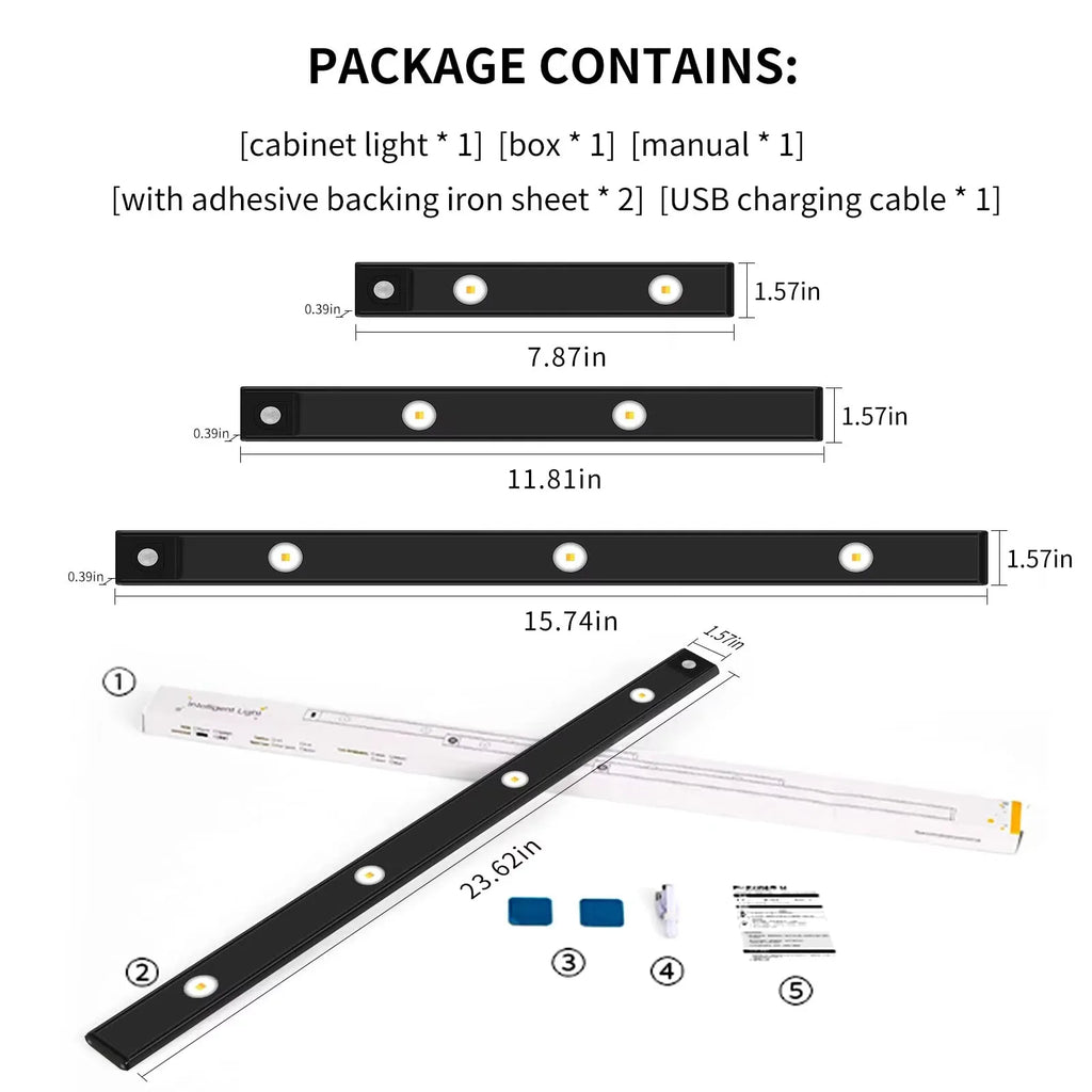 Rechargeable Motion Sensor LED Light | Wireless Magnetic Light