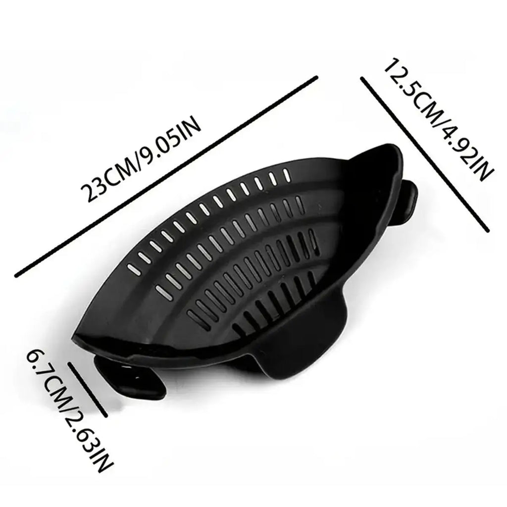 Clip-On Pot Strainer | Silicone Kitchen Colander