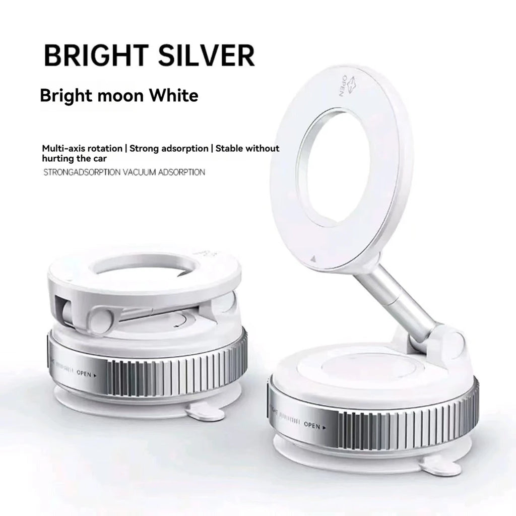Magnetic Car Phone Mount – Strong Vacuum Holder