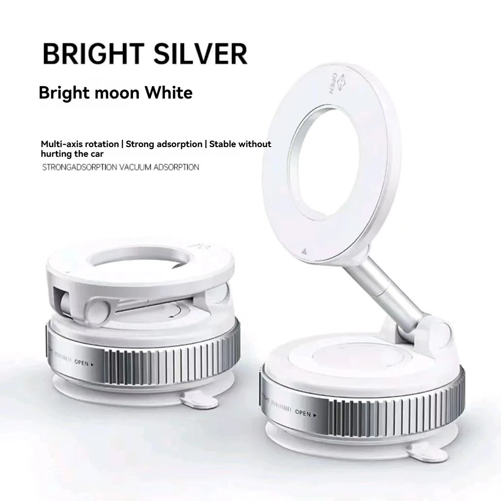 Magnetic Car Phone Mount – Strong Vacuum Holder