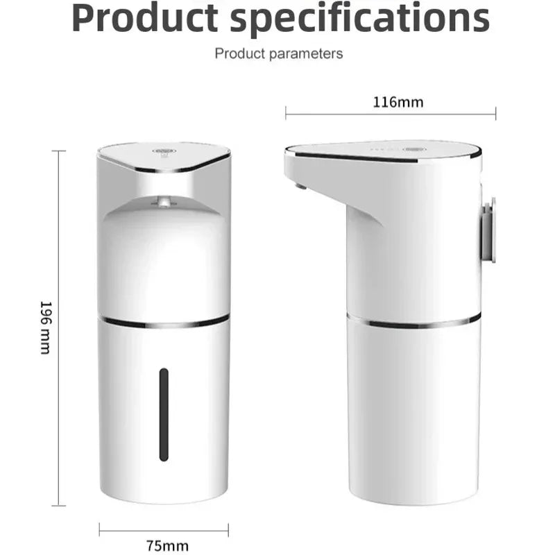 Automatic Touchless Soap Dispenser with Wall Mount | USB Rechargeable
