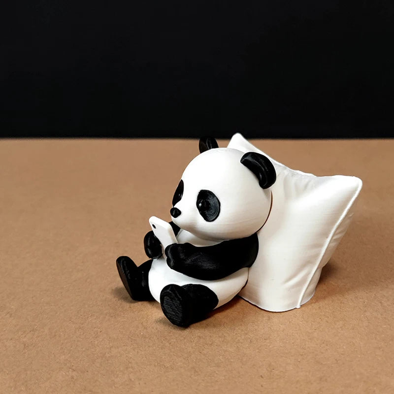 Cute Panda Dashboard Ornament – Mini Desk & Car Decoration