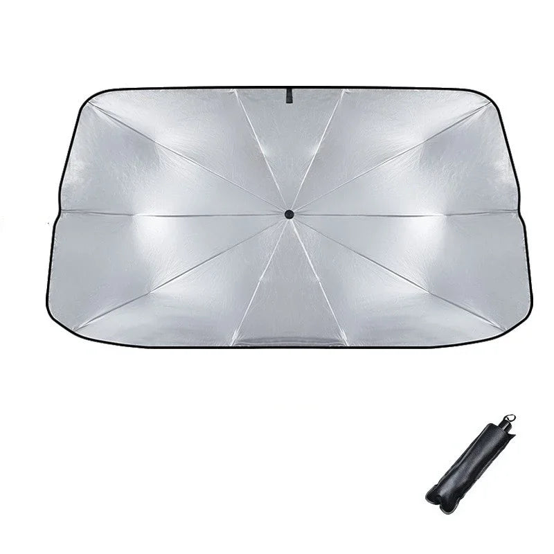 Foldable Car Windshield Sunshade | UV Protection & Heat Shield