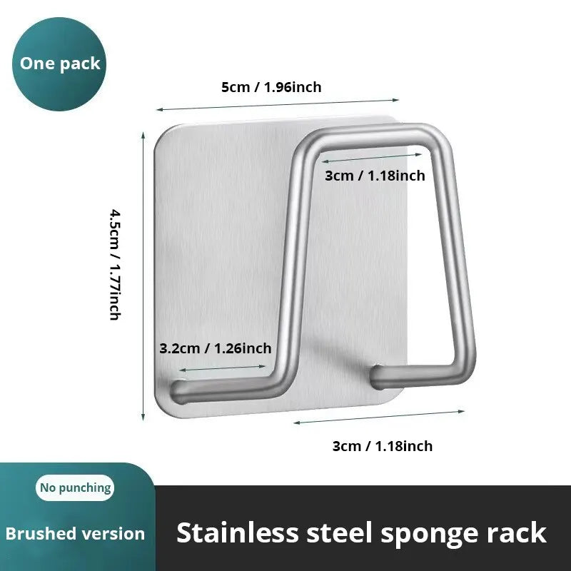 Rustproof Sink Sponge Holder for Kitchen