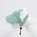 Corduroy Dog Sun Hat – Adjustable Pet Baseball Cap