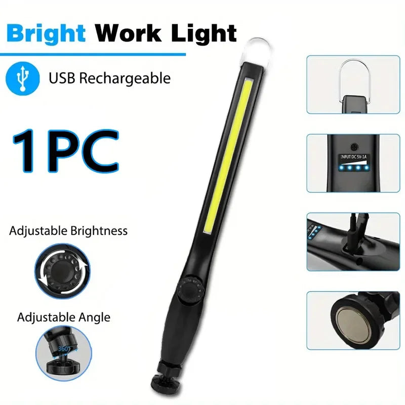 Rechargeable Magnetic LED Work Light | Under Hood Inspection Lamp