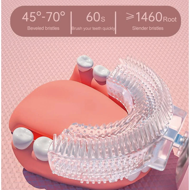 Smart U-Shaped Sonic Toothbrush for Kids
