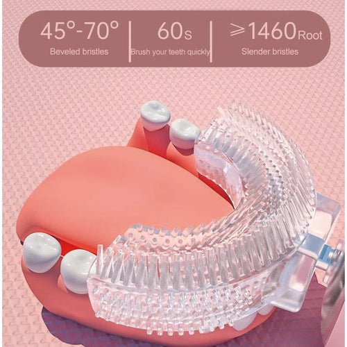 Smart U-Shaped Sonic Toothbrush for Kids