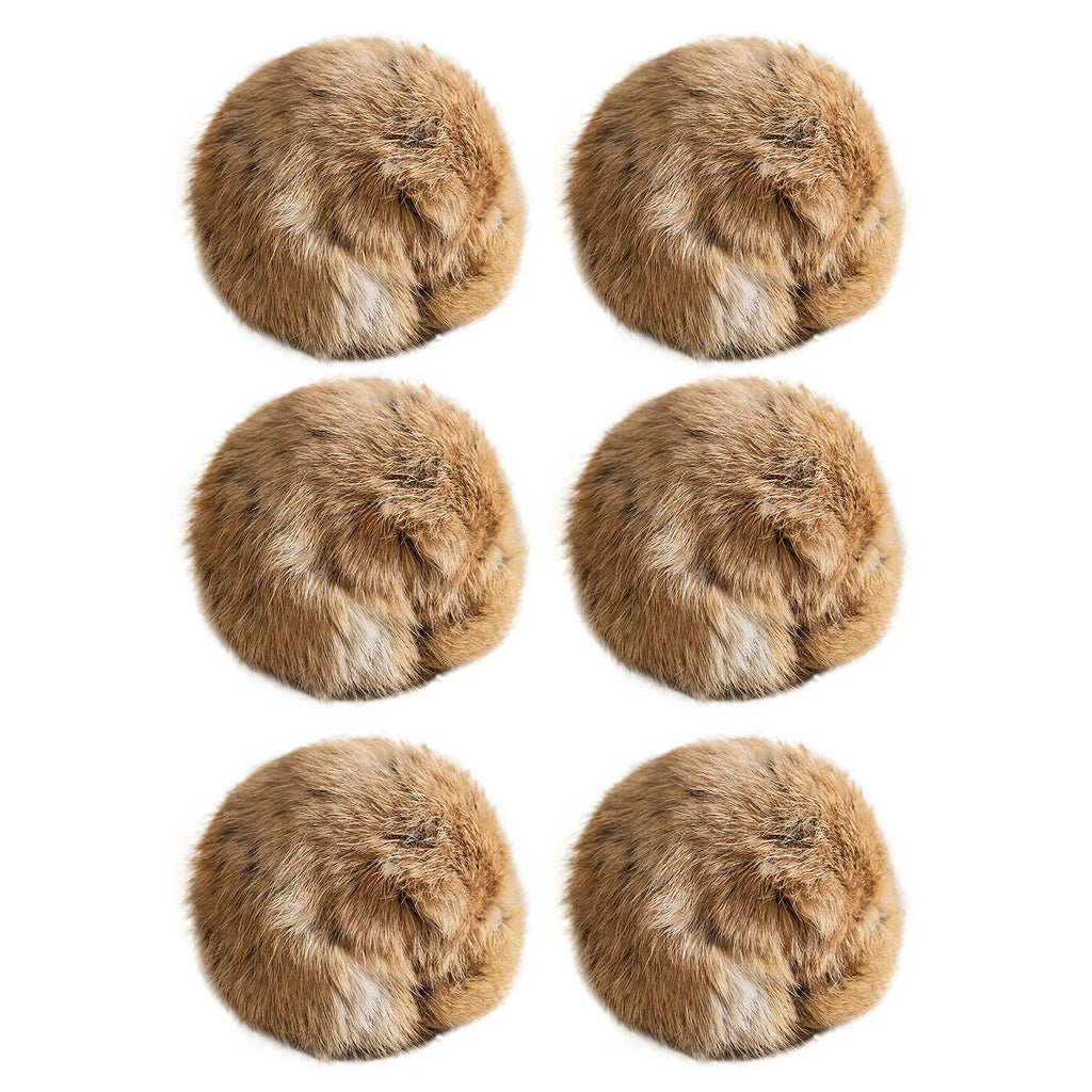 Interactive Catnip Fur Ball Cat Toy – Soft & Fun Play Toy