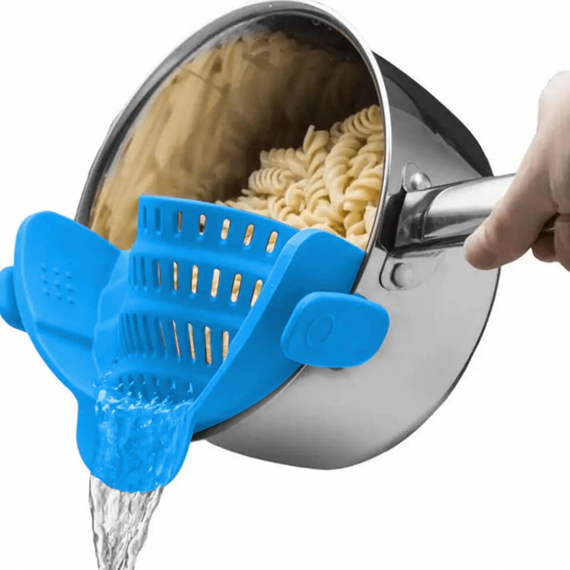 Clip-On Pot Strainer | Silicone Kitchen Colander