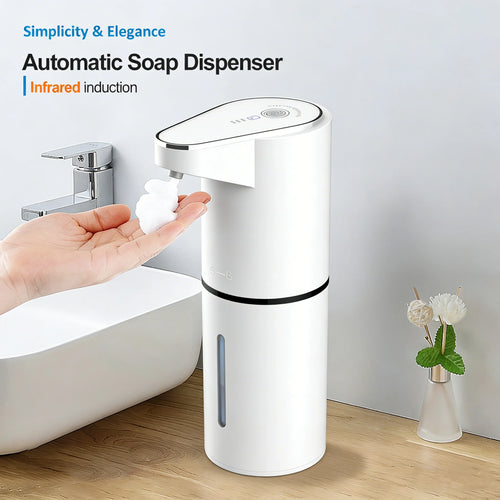 Automatic Touchless Soap Dispenser with Wall Mount | USB Rechargeable