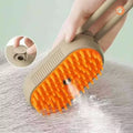 Steam Pet Grooming Brush for Cats & Dogs | Hair Removal & Massage Comb