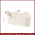 Wall Mounted Storage Organizer Basket | No-Drill Adhesive Shelf