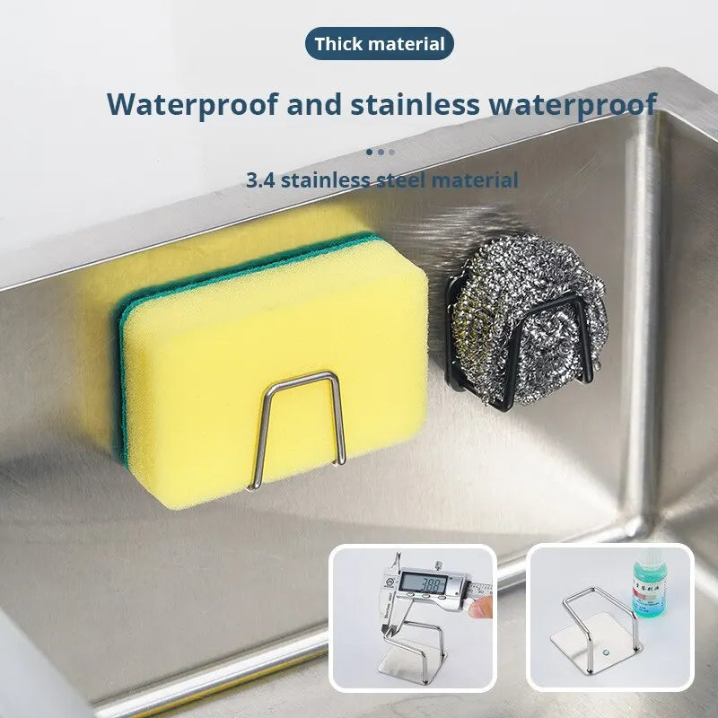 Rustproof Sink Sponge Holder for Kitchen