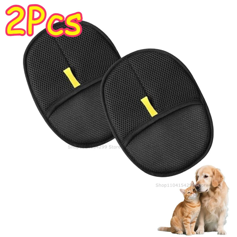 Pet Hair Removal Glove for Cats & Dogs | Reusable Grooming Glove