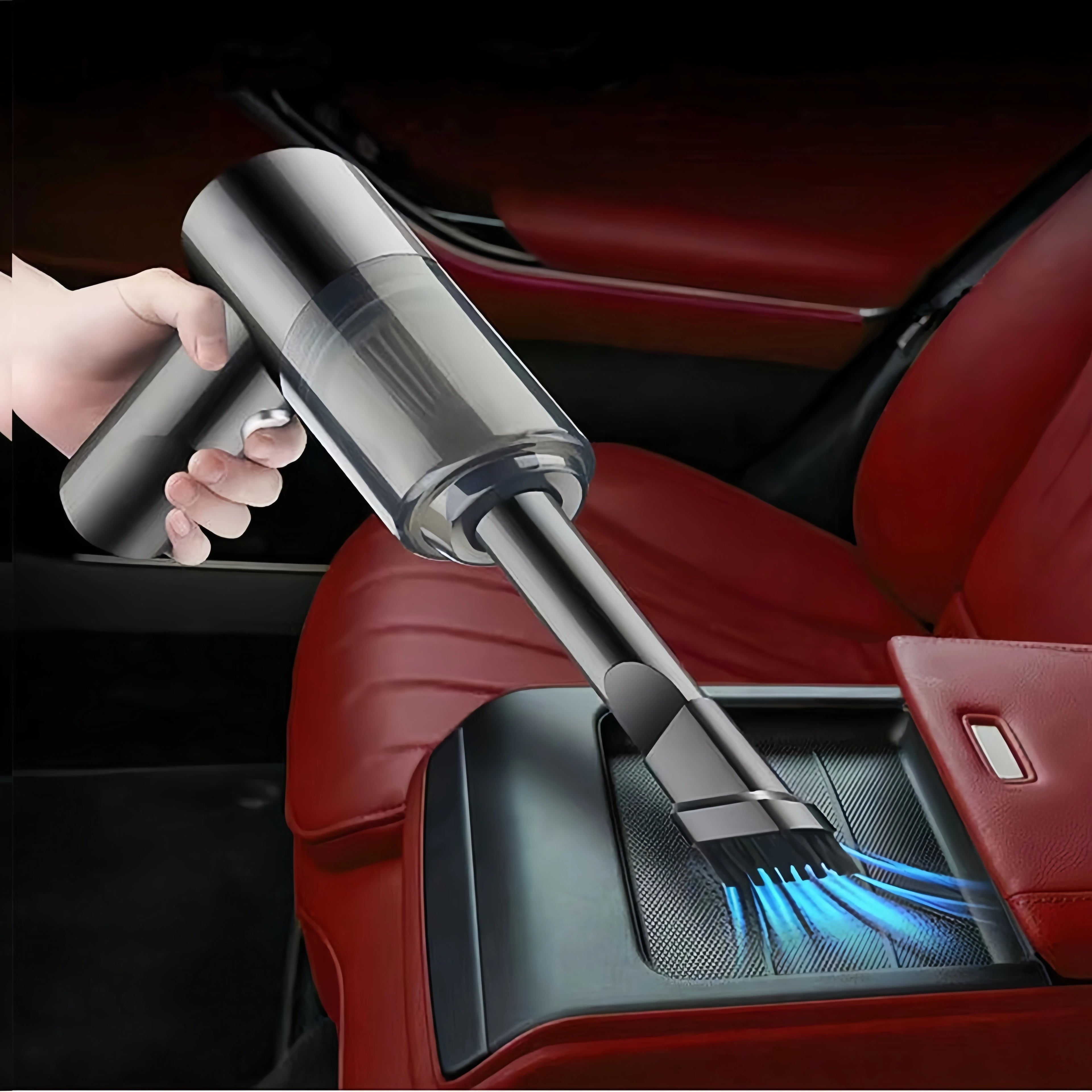 Portable Cordless Car Vacuum Cleaner | USB Rechargeable Handheld Vacuum