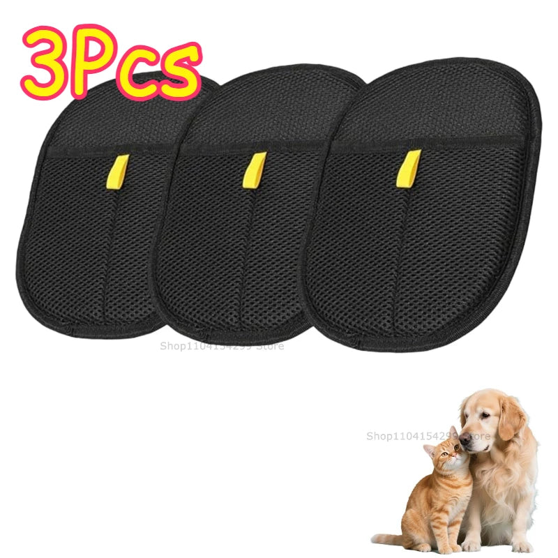 Pet Hair Removal Glove for Cats & Dogs | Reusable Grooming Glove