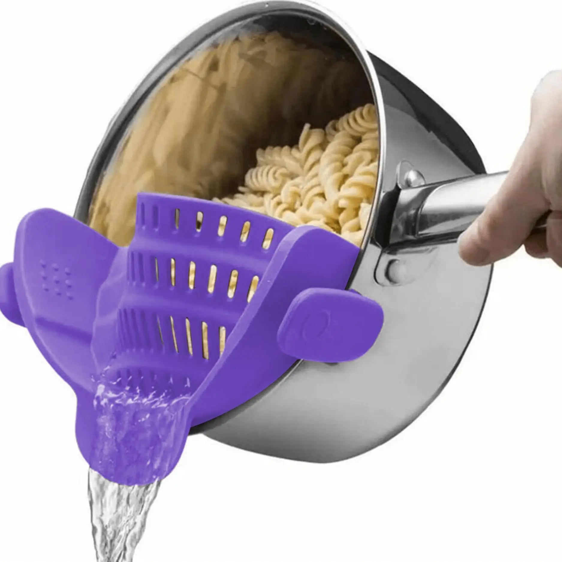 Clip-On Pot Strainer | Silicone Kitchen Colander